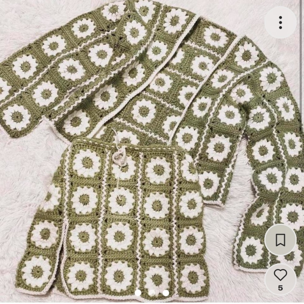 Handmade Crochet Set - Picture 3 of 4